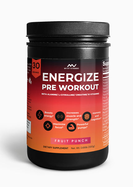 Pre-Workout Power Boost (Fruit Punch)